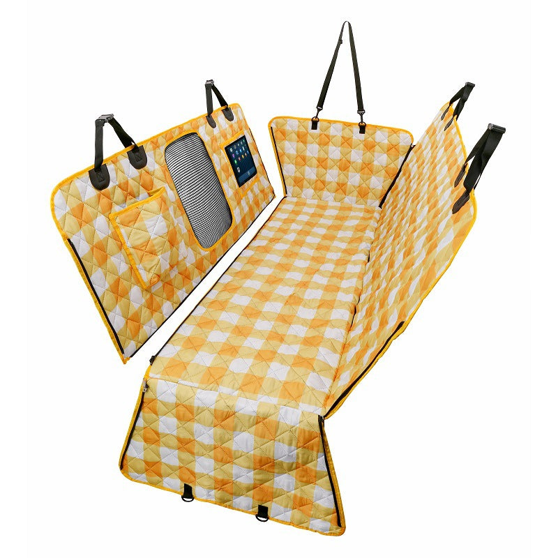 Detachable Waterproof Car Pet Pad Rear Thickened Dog Car Pad Non-Slip Car Pet Seat Pad eprolo