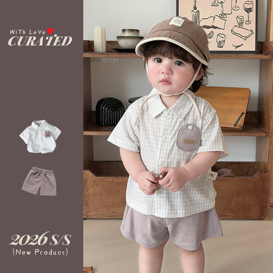 Ultra-Comfortable  Boy's Shirt Short Sleeve Cool T-Shirt Baby Boy Outfit eprolo