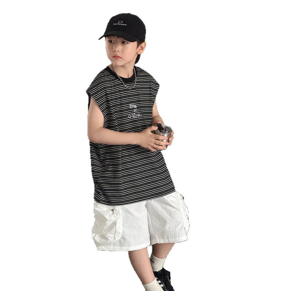 Children's Sleeveless Vest and Shorts Set for Boys eprolo