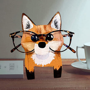 Animal Glasses Stand Holder Wooden Animal Glasses Stand Storage Rack Glasses Display Stand