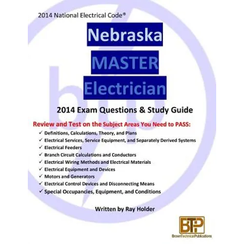 Nebraska 2014 Master Electrician Study Guide