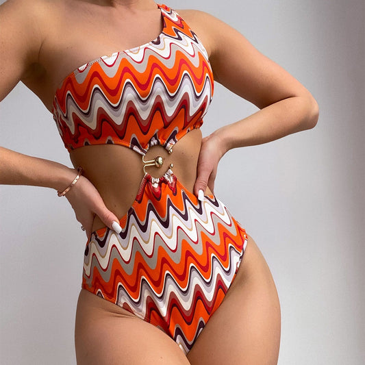 Printed swimsuit for women eprolo