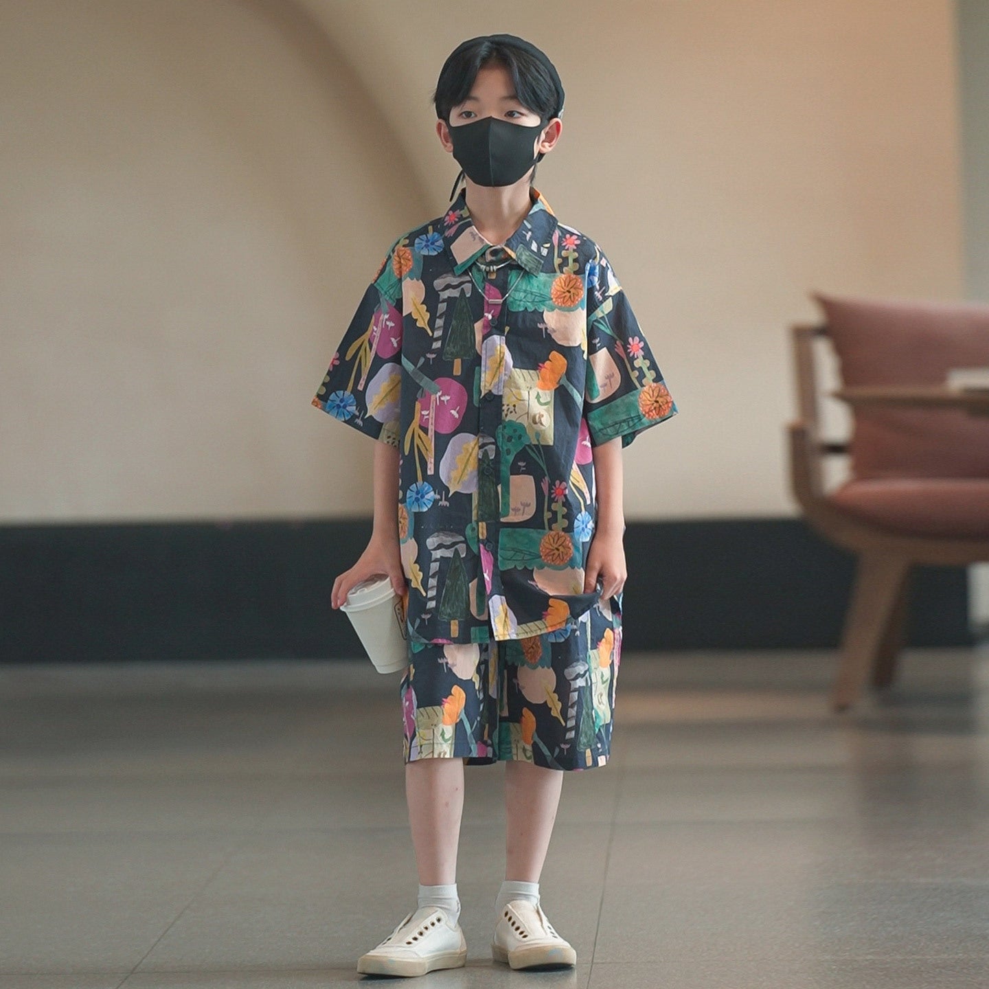 Children's Short Sleeve Shirt Set for Boys, Cool and Stylish Two-Piece eprolo