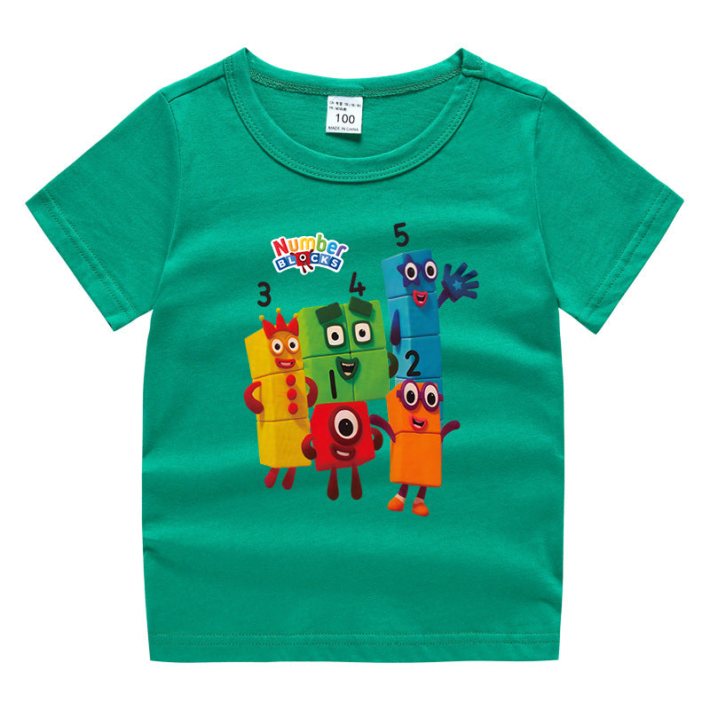 Children's summer short sleeved T-shirt eprolo