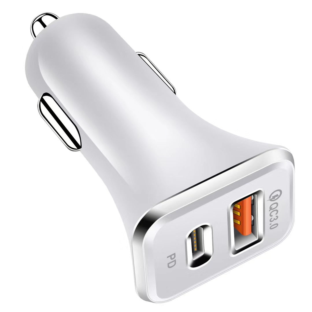 PD car charger TYPE-C fast charging car charging head CE certified 18W charger QC3.0 eprolo