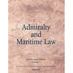Admiralty and Maritime Law Volume 1 - Paperback