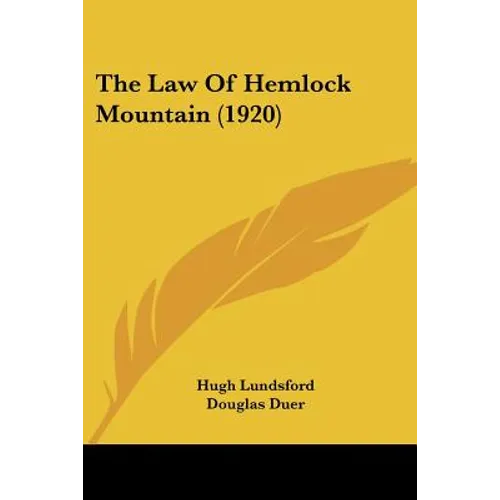 The Law Of Hemlock Mountain (1920)
