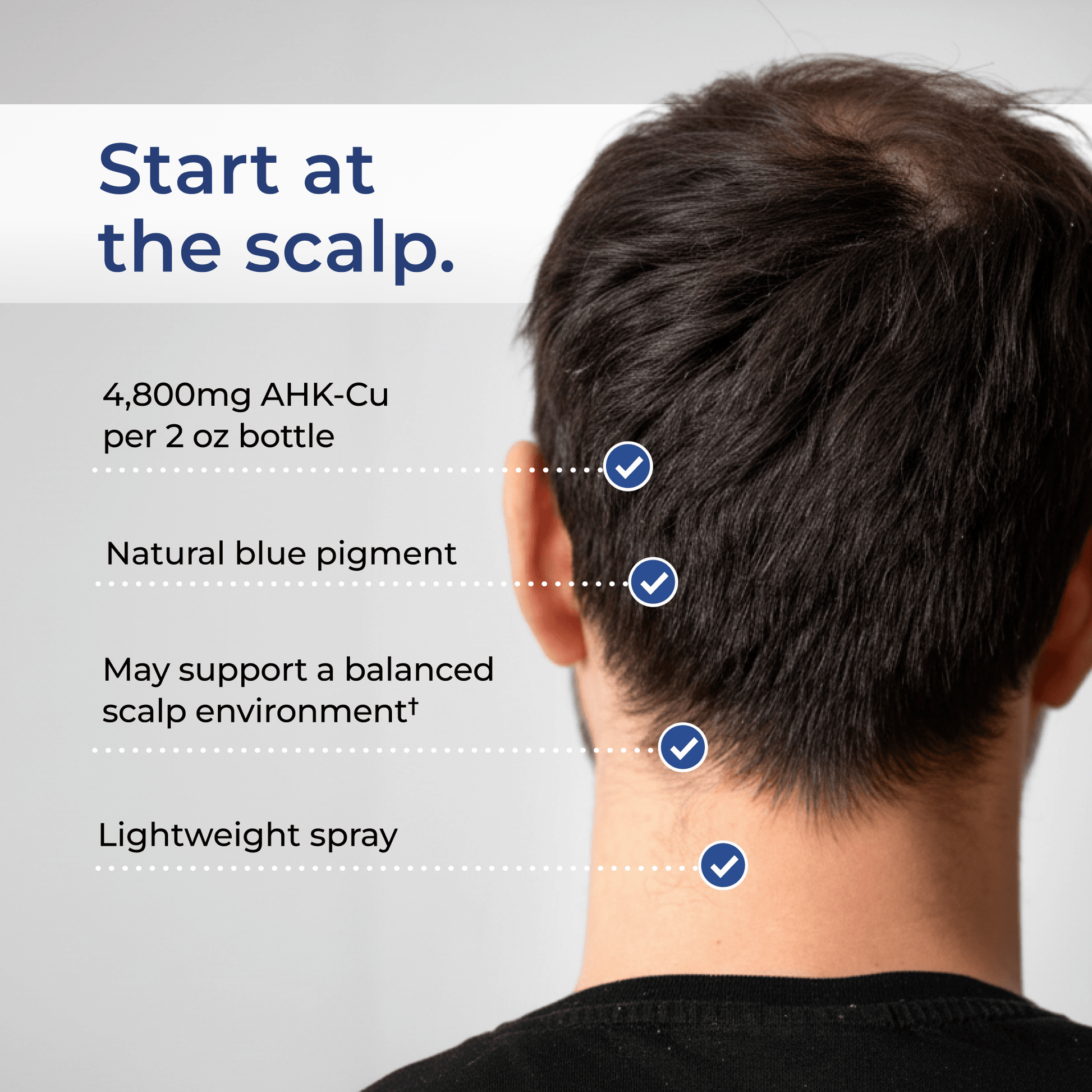 AHK-Cu Copper Peptide Hair Serum 4800mg Neurogan Health