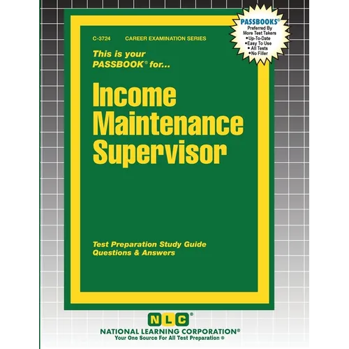 Income Maintenance Supervisor