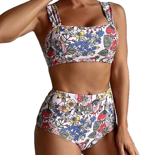 Printed split swimsuit eprolo