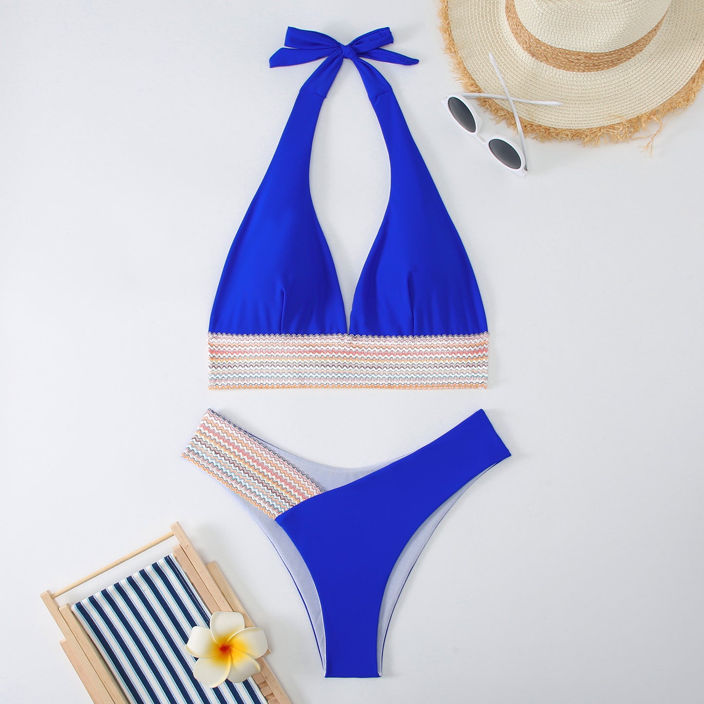 Splicing bikini swimsuit bikini eprolo