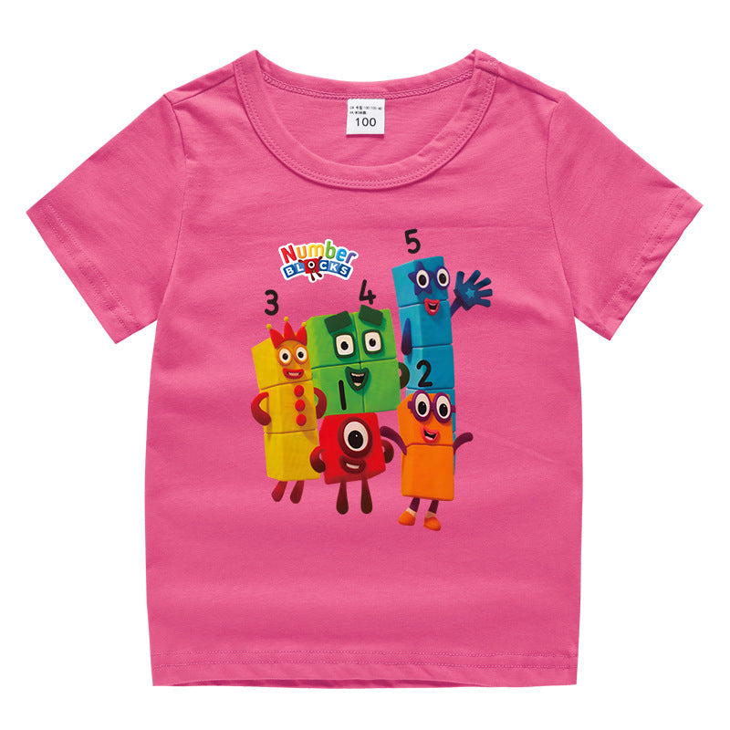 Children's summer short sleeved T-shirt eprolo