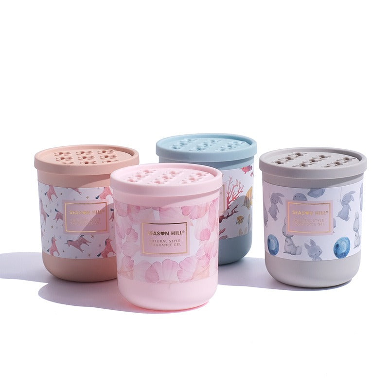 Car Balm Solid Perfume Non-Fire Aromatherapy Bathroom Toilet Air Freshener Creative Car Incense eprolo