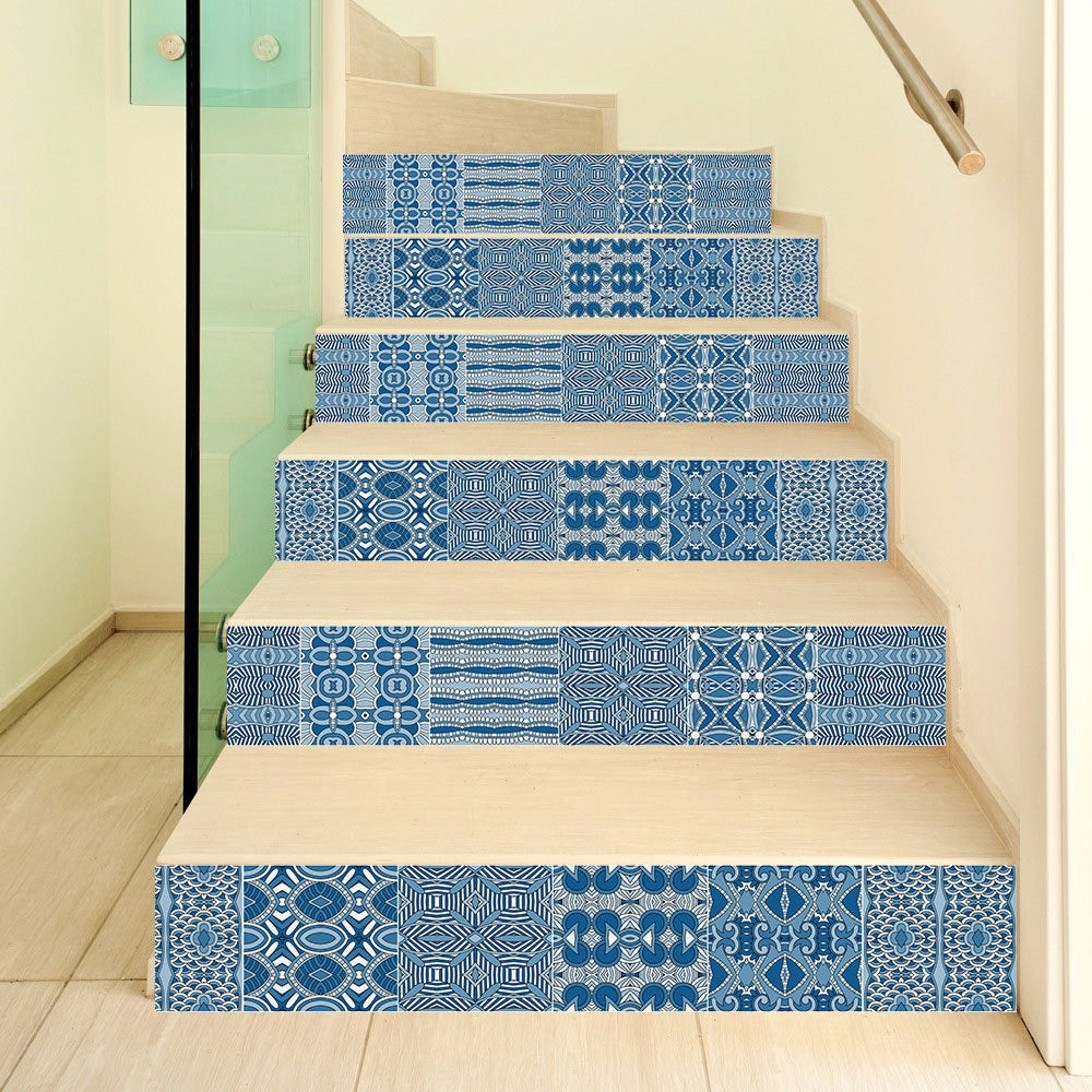 Self Adhesive Stair Sticker Living Room DIY Decorative Home Waterproof PVC Wall Sticker Creative