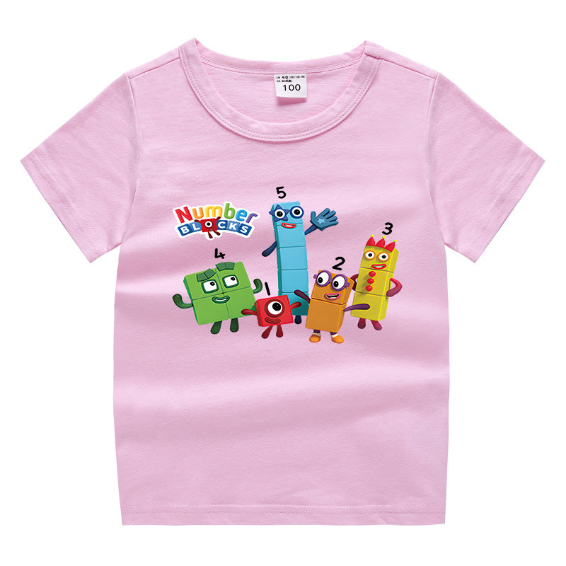 Children's summer short sleeved T-shirt eprolo