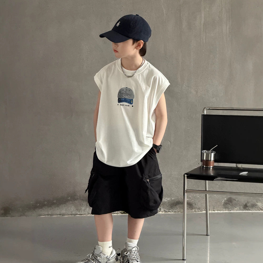 Children's Sleeveless Vest Set for Boys eprolo