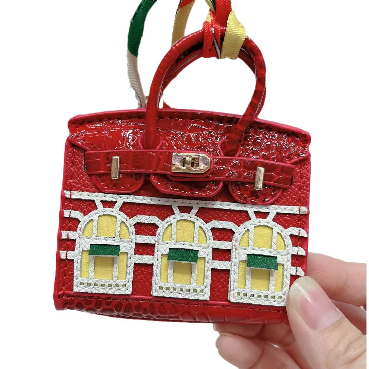 Small house bag mini window pendant headphone bag lipstick car key backpack backpack decoration eprolo