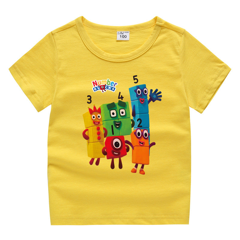 Children's summer short sleeved T-shirt eprolo