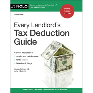 Every Landlord's Tax Deduction Guide - Paperback