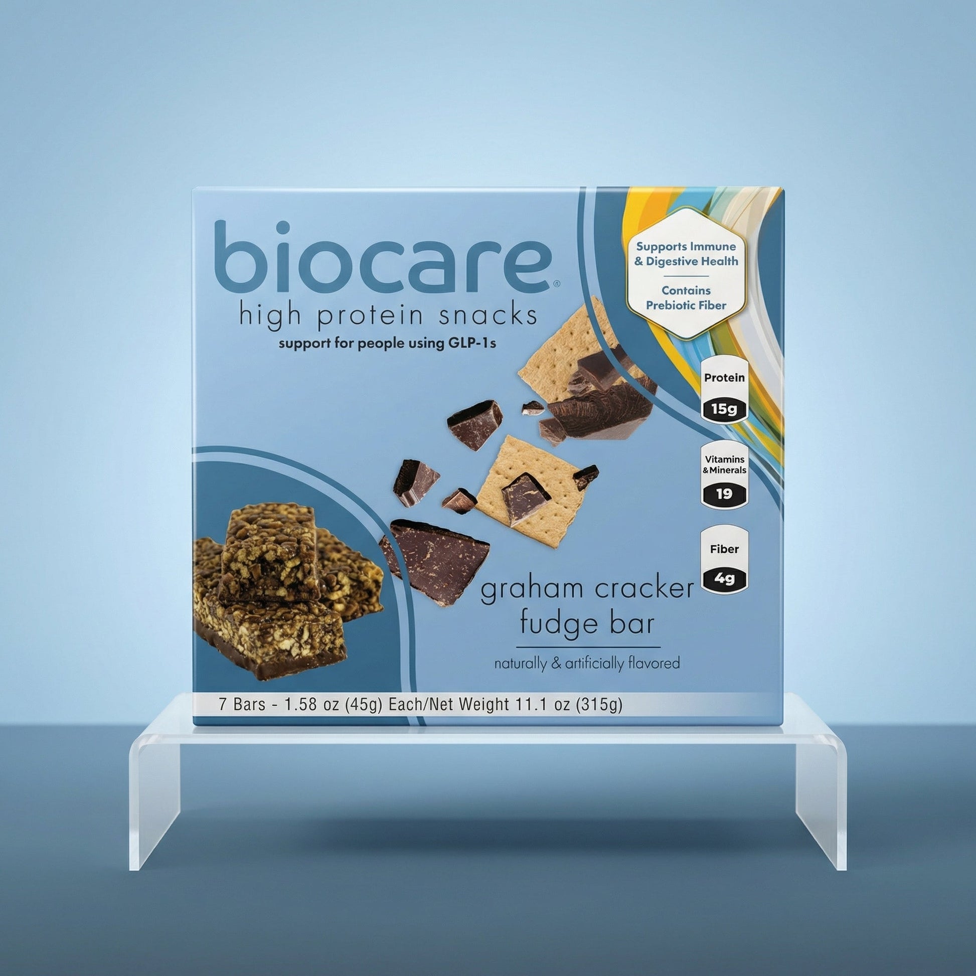 15G Protein Graham Cracker Fudge Bar Biocare