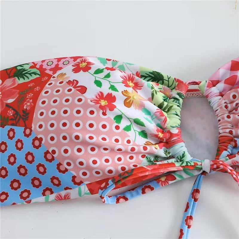Strapless bikini split swimsuit eprolo