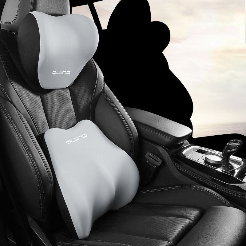 Car Headrest Neck Pillow Waist Support Set eprolo