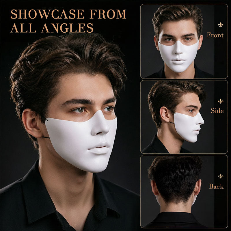 Fashion Hand Painted Half Face Mask Retro Antique Style Peking Opera Mask Cosplay Role Play Mask DIY Home Wall Decor Party Gift eprolo