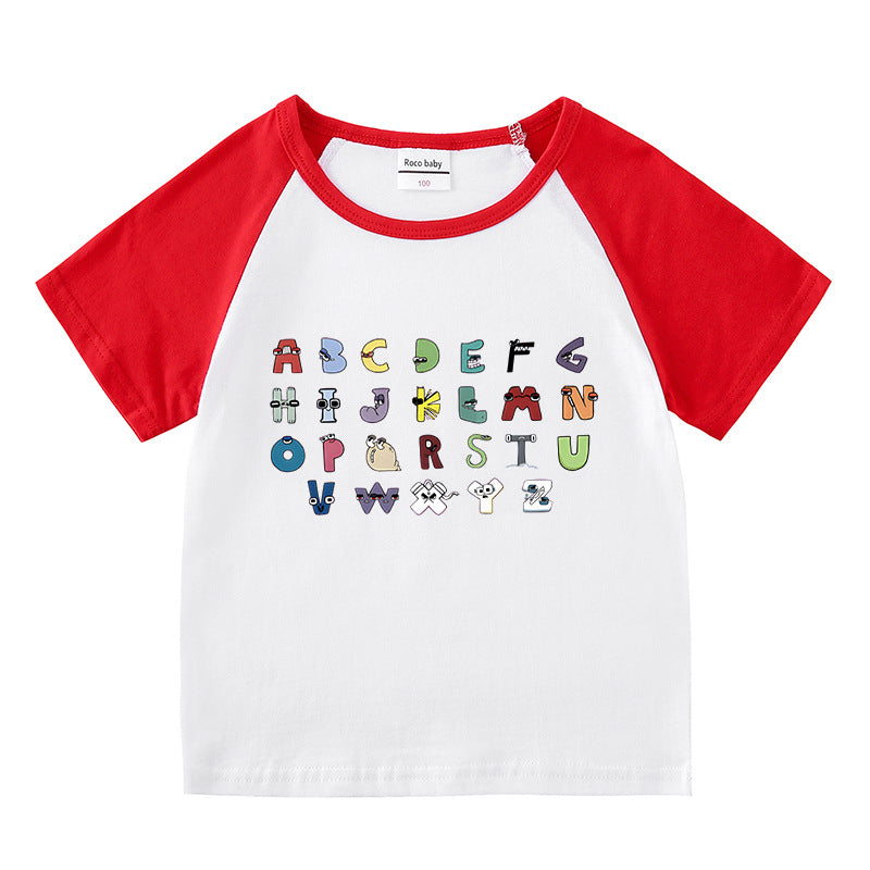 Children's summer short sleeved T-shirt eprolo