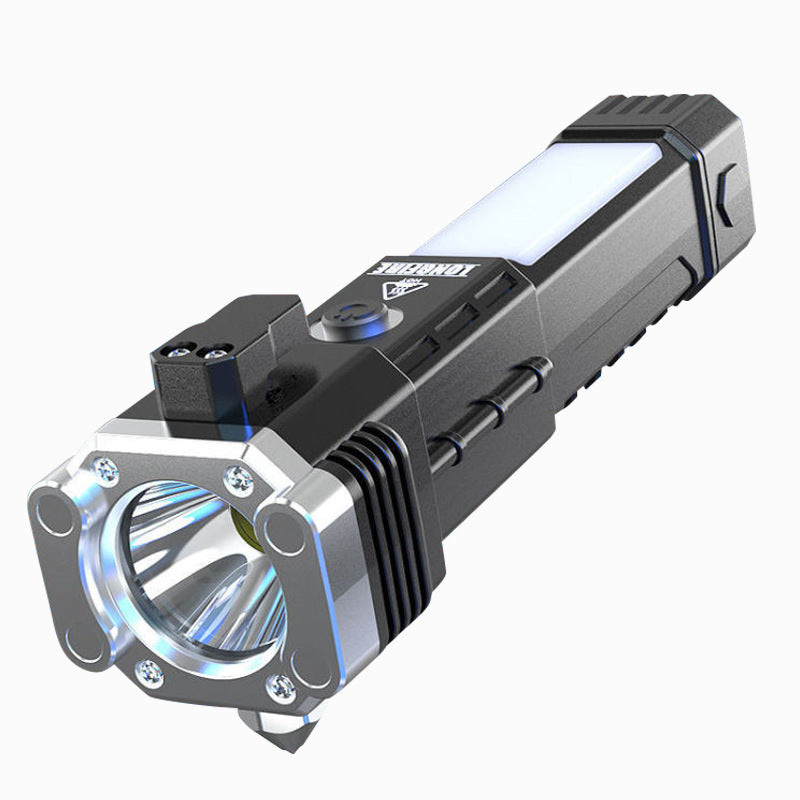 Multifunctional Safety Hammer Outdoor Auto Repair Work Light Charging Treasure Emergency Broken Window Escape Car Glare Flashlight eprolo