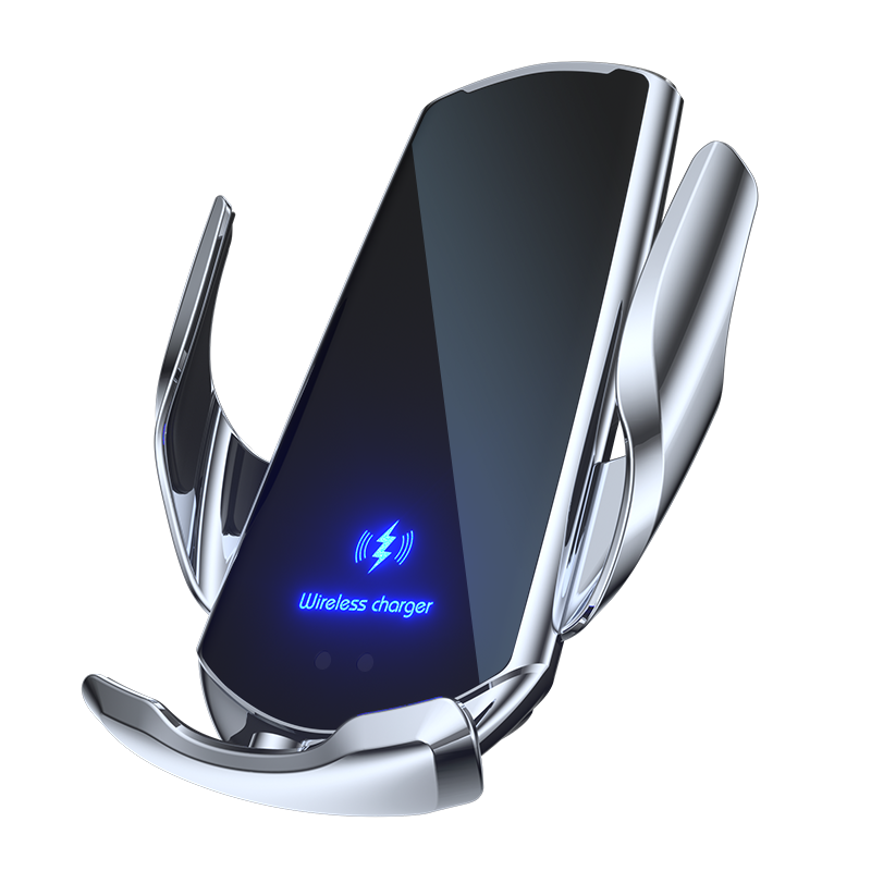 Q3 car wireless charging mobile phone holder 15W induction opening and closing car navigation stand supplies eprolo