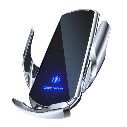 Q3 car wireless charging mobile phone holder 15W induction opening and closing car navigation stand supplies eprolo