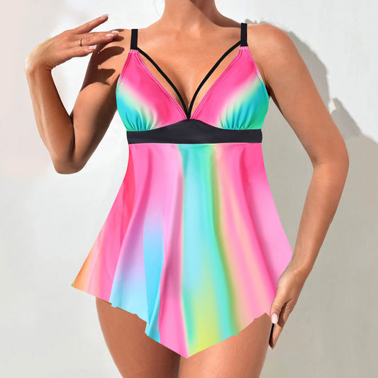 Bikini Split Swimsuit Printed Swimsuit Bikini eprolo