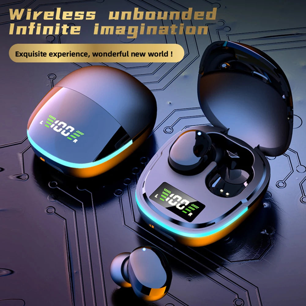 G9S Bluetooth Earphone Battery Display Stereo In Ear Sports TWS Portable eprolo
