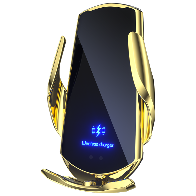 Q3 car wireless charging mobile phone holder 15W induction opening and closing car navigation stand supplies eprolo