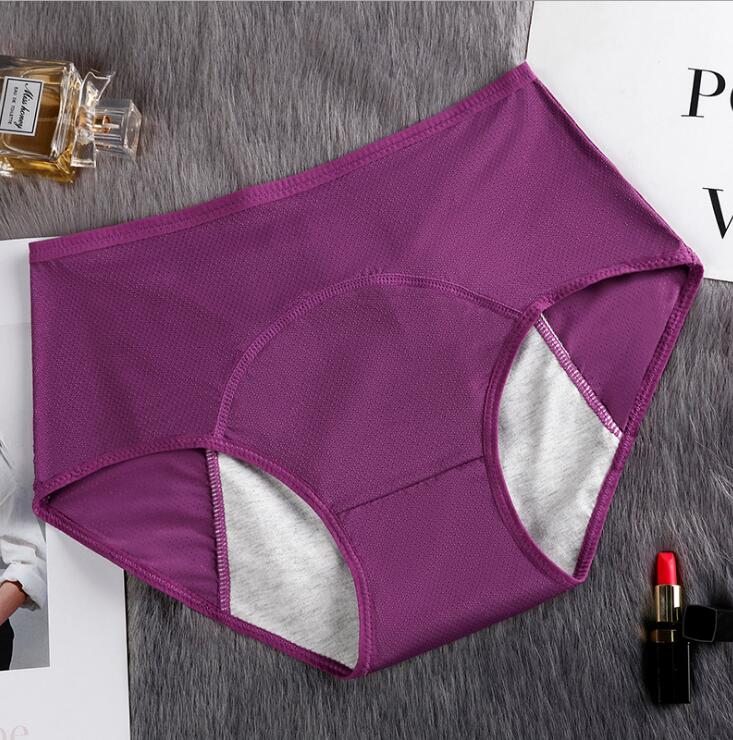 1PC Feminine Hygiene Breathable Mesh Menstrual Period Panties Leak Proof Women Underwear Physiological Pants Female Briefs eprolo