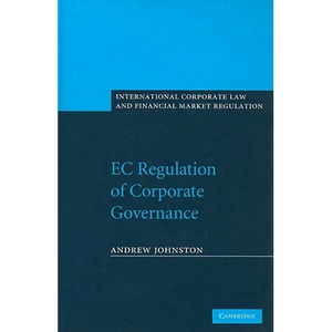 EC Regulation of Corporate Governance - Hardcover