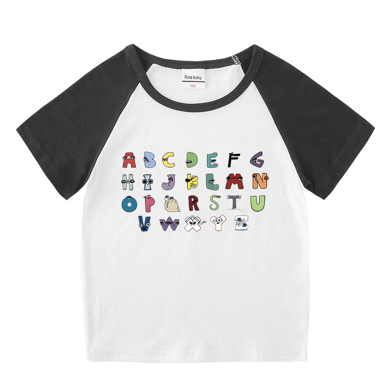Children's summer short sleeved T-shirt eprolo
