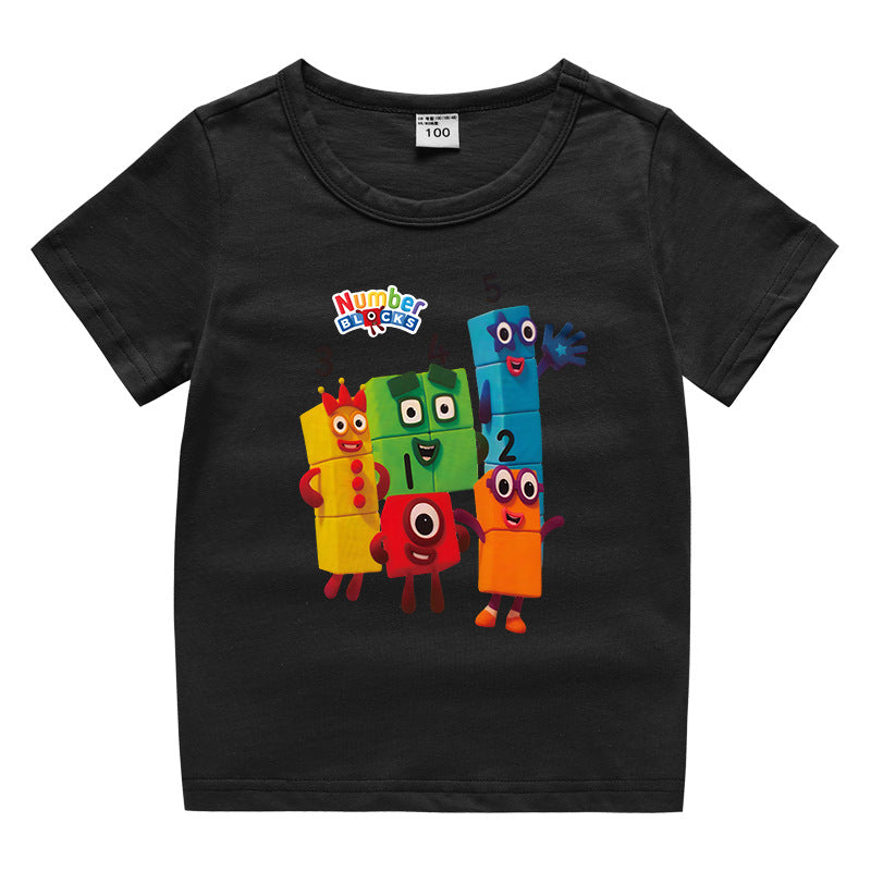 Children's summer short sleeved T-shirt eprolo