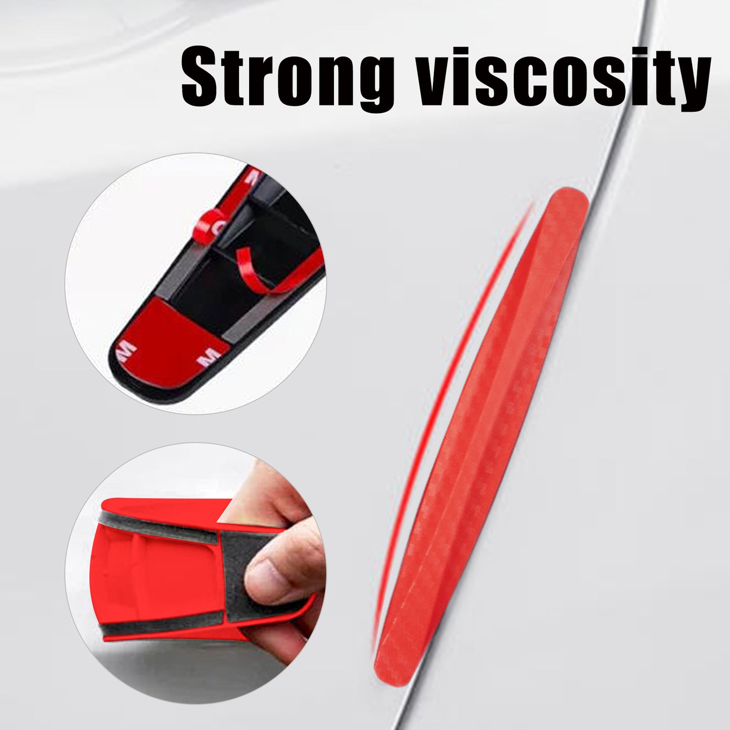 Car Collision Protection Stickers, Front And Rear Bumper Protection Anti-scratch Car Body Protection Sticker eprolo