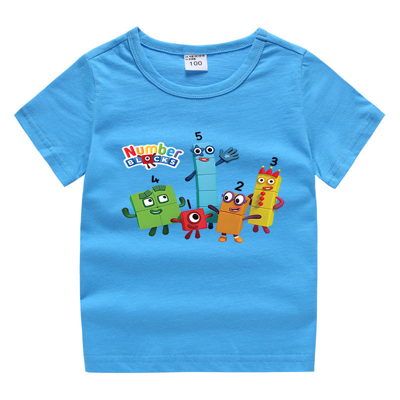 Children's summer short sleeved T-shirt eprolo