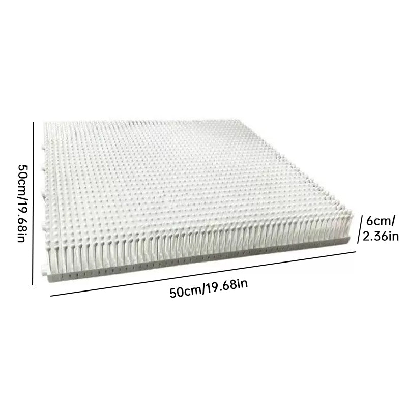 Indoor Ski Carpet White Mushroom Grass Mat + Modular Snowboard & Adult Unisex Skateboard Kit Combo Set eprolo