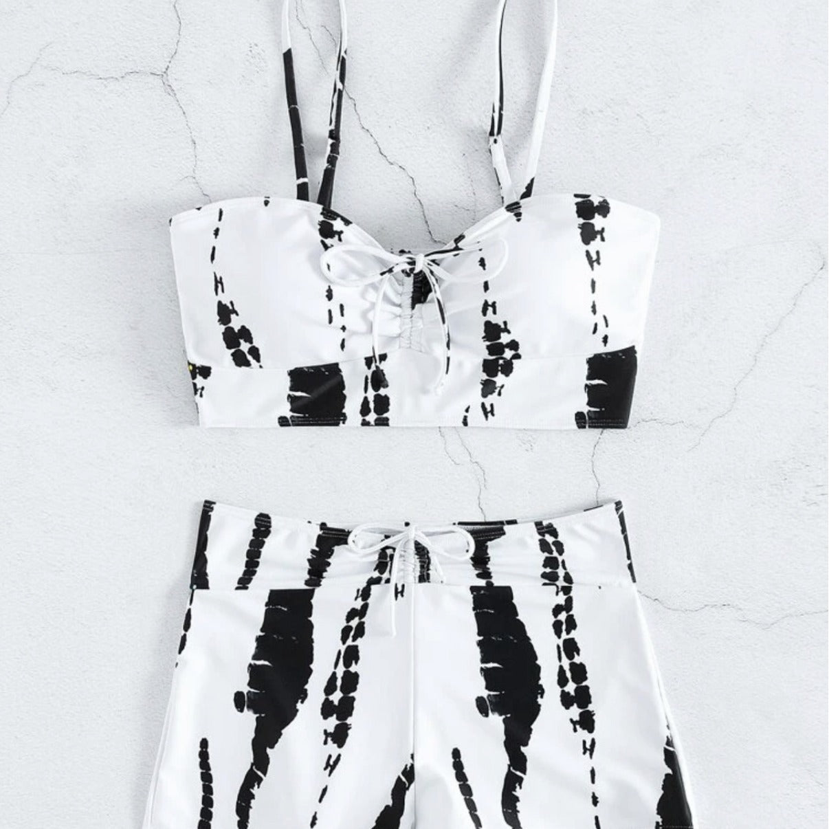 Split printed swimsuit bikini eprolo