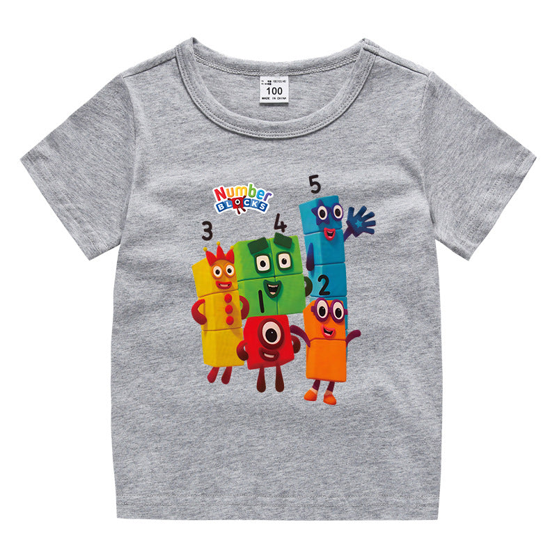 Children's summer short sleeved T-shirt eprolo