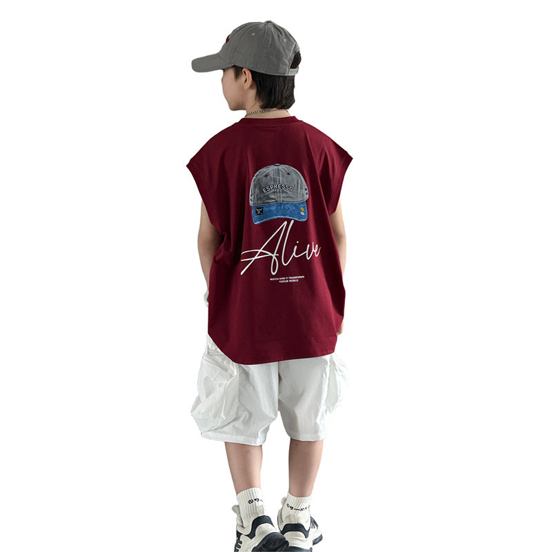 Children's Sleeveless Vest Set for Boys eprolo