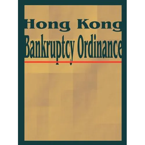 Hong Kong Bankruptcy Ordinance