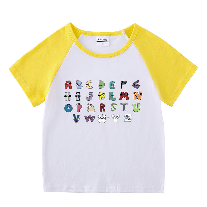 Children's summer short sleeved T-shirt eprolo