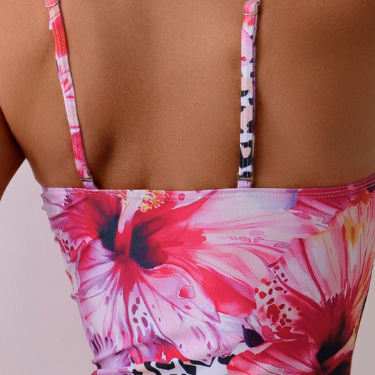 One-piece swimsuit women's suspender bikini swimsuit eprolo