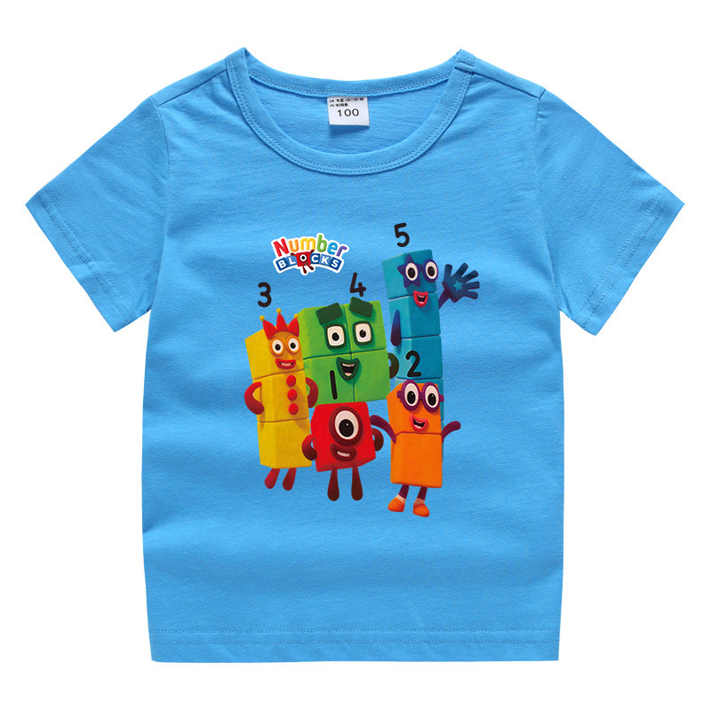 Children's summer short sleeved T-shirt eprolo