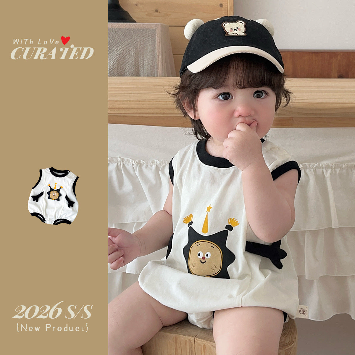 Baby Boy Romper Outfit Infant One-Piece Star Print Crawler Suit for Toddlers eprolo