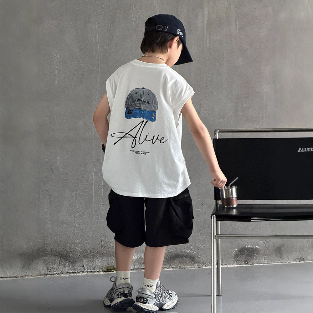 Children's Sleeveless Vest Set for Boys eprolo